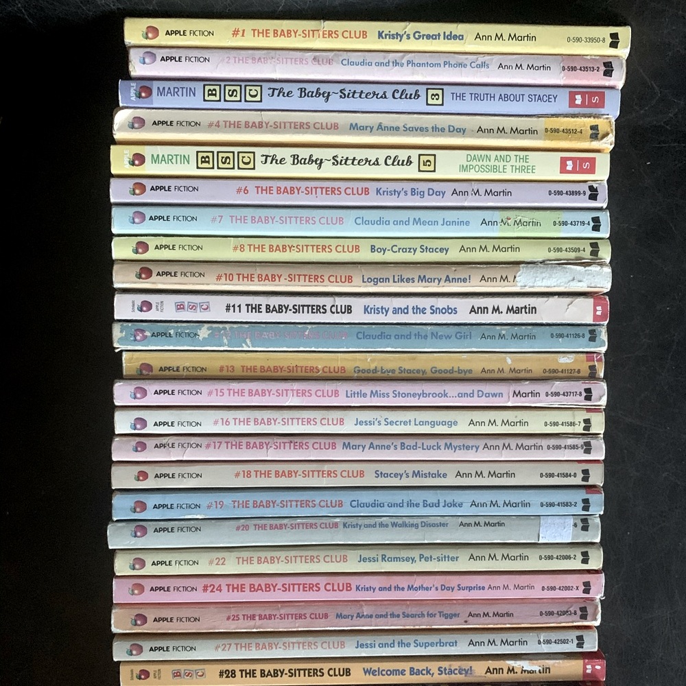 Lot of 38 Vintage Babysitter’s Club/ BSC Books